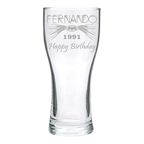 Verre à bière gravé - National Engraver Cover