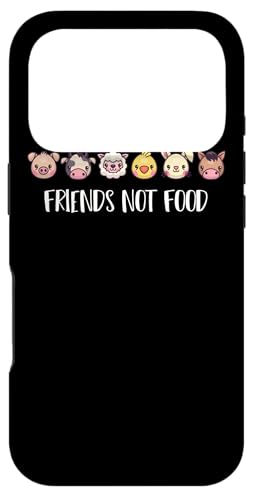 Vegan Friends Not Food Gift ������ ��� �H�i �g�����h �X�}�z�P�[�X iPhone 17 Pro �p