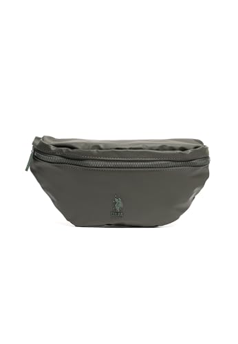 Pochette U.S. Polo Assn. vert militaire compacte en polyuréthane