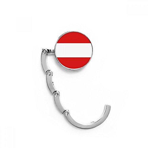 Porte sac pliable pour table et bureau | Style drapeau Autriche