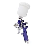 [Polyvalence d’utilisation] – Idéal pour les vernis, couches de base, peintures automobiles, et laques à base d eau, le HVLP-2000 garantit une application régulière, quelles que soient les exigences de surface. Il est conçu pour offrir une qualité de finition exceptionnelle dans divers types de travaux de peinture professionnels