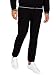 Armani Exchange Men's Drawstring Jogger With Logo Zip Pocket, Black, Medium