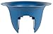 Bloem Modica Deck Rail Planter, 18", Deep Sea (MR1831)