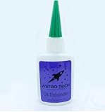 Dissolves CA Glue (superglue) from your hands or work space. Contains 28 grams in a needle-tip bottle. A few drops will soften CA glue. For larger-area cleanups, let the product soak for 10-15 minutes.