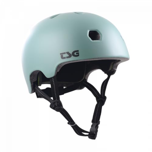 Casque TSG Meta bleu satin JXXS/JXS pour la sécurité en vélo urbain