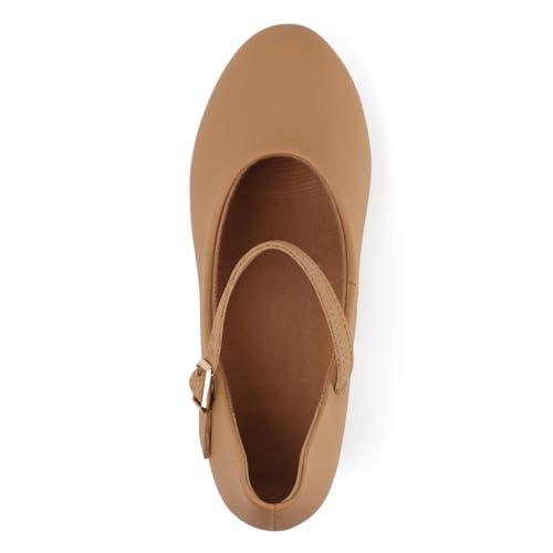 Image of Dynadans Women's Character Shoe Ankle Strap 1.5'' Latin Dance Shoes
