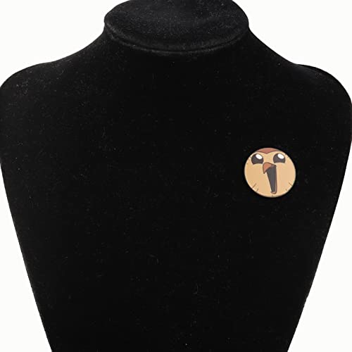 Image of MYOSPARK Owl Inspired Gift Owl Enamel Lapel Pin Owl Fan Gift Owl Jewelry for Women
