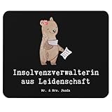 Mr. & Mrs. Panda Mauspad Insolvenzverwalterin Leidenschaft - Geschenk, Mousepad, Laptop, mousematte, computermatte