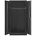 Global Industrial Unassembled Wardrobe Cabinet, 36x24x72, Black