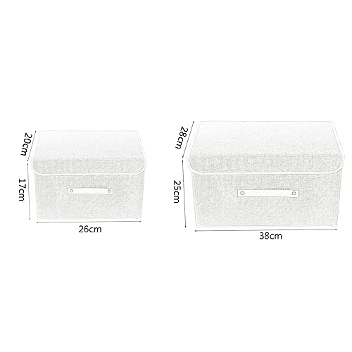 Boîte de rangement vêtements pliable grande capacité armoire dressing anti-poussière