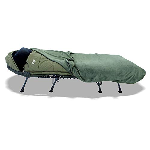 Lucx Bedchair Cover Guardian Royale Tumbona para Carpas, Masculino, Verde Oliva, Large