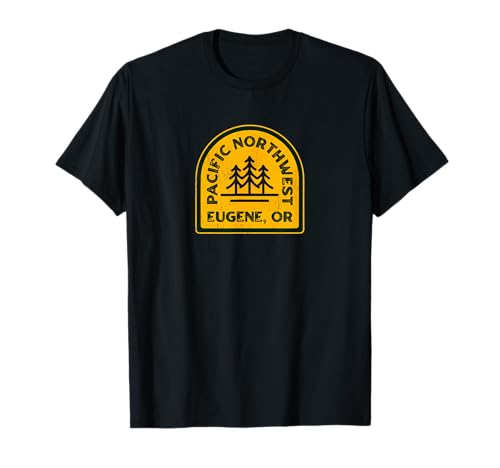 Vintage Eugene Oregon PNW Pacific Northwest T-Shirt