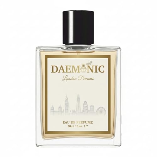 Image of Daemonic London Dreams Eau de Parfum | Fresh & Elegant Long Lasting Unisex Perfume for Men & Women | Modern Woody-Floral Luxury Fragrance | 50ml