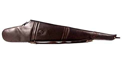 CAZA Y AVENTURA Bolsa. Funda para Rifle montado con Visor Fabricada en Piel