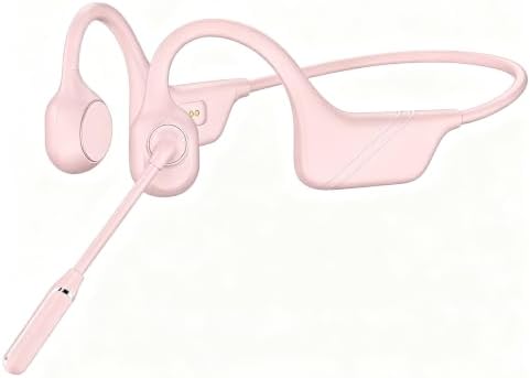 Open-Ear Headphones with Noise-Canceling Mic, Bone Conduction Headphones