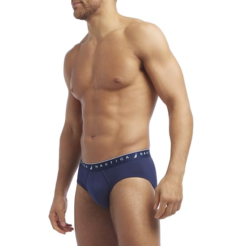 Nautica Men's 4 Pack Limited Edition Cotton Stretch Briefs3
