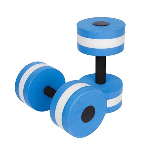 Aqua Hanteln, Fitness Hanteln Ausrüstung, Wasserhantel Klein, 2er-Set Wasserübung Kurzhanteln, Schaumstoff Hanteln Für Wassergymnastik aquafitnesss Aquajogging, Wasserhanteln Erwachsene Männer Frauen