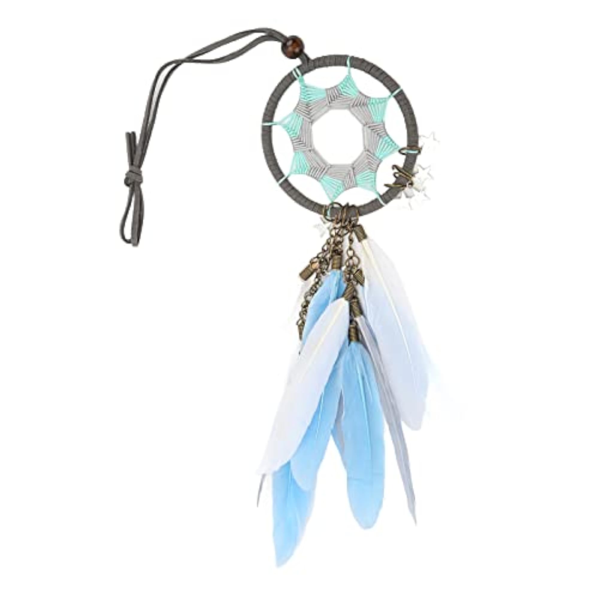 Vintage Handmade Feather Dream Catcher, Valentine's Day Gift