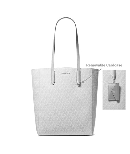 Image of Michael Kors Vincent Large Saffiano Leather Tote Bag with Card Case