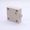 2Pcs White Wardrobe Touch Switch Cabinet Lamp Switch Normally Closed Automatic Door Touch Switch
