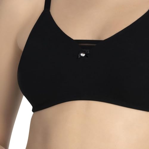 Image of Amante All Day Pretty Non-Padded Wire-Free Bra