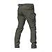 Cargo Work Pants for Men Stretch Waterproof Fashion Men Cargo Pants with Pockets with Multi Pockets Stretch Ripstop Y2K Trousers Solid Athletic Outfit Gray L