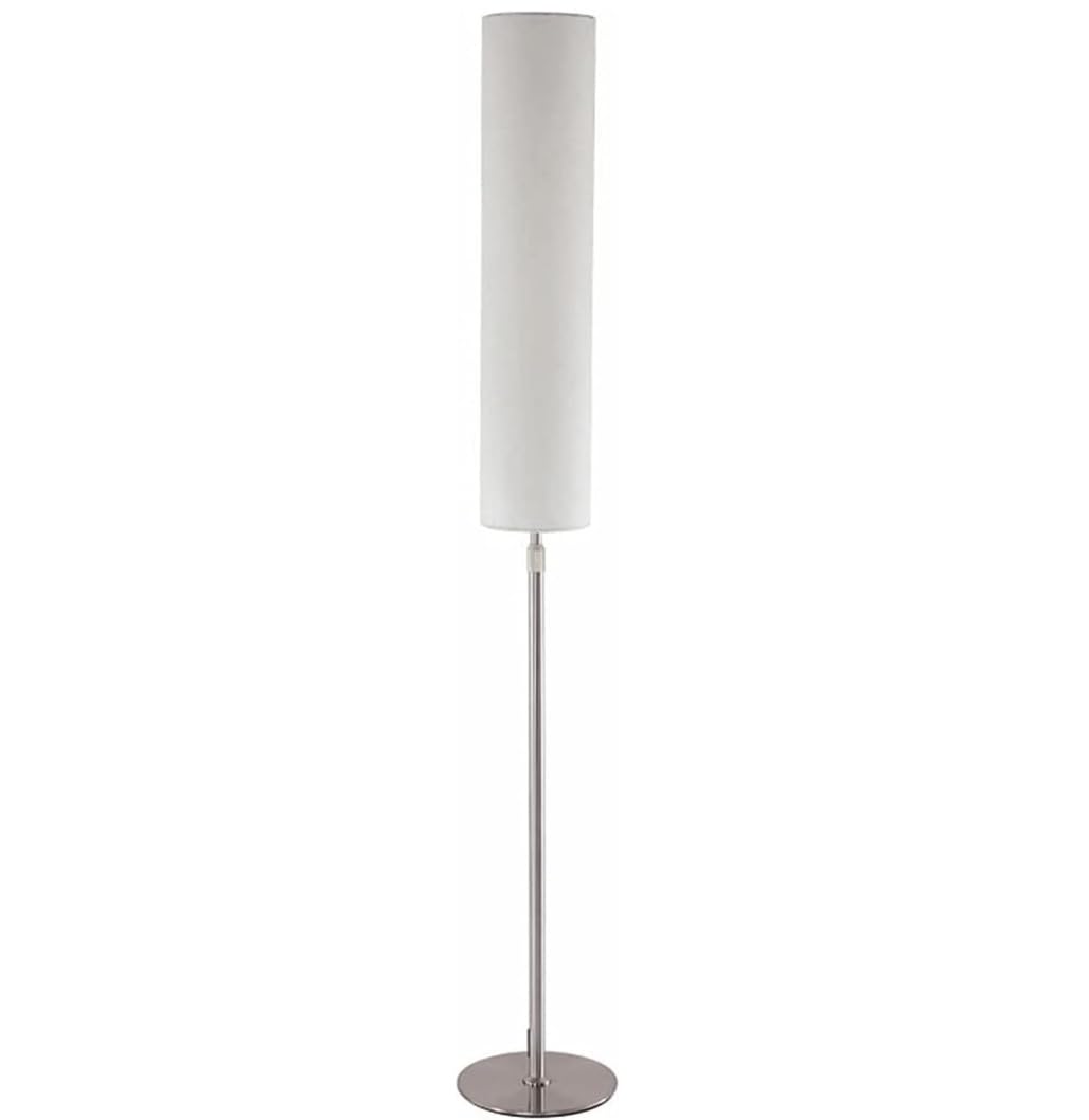CVdrtyED Standing Lamp Modern Floor Lamp Stainless Steel High Pole Height Adjustable Reading Light Living Bedroom Bedroom Living Room(B)
