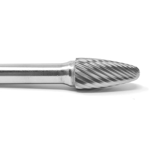 Fresa de carburo SF-3 para amoladora 3/8" x 3/4" miniatura 3