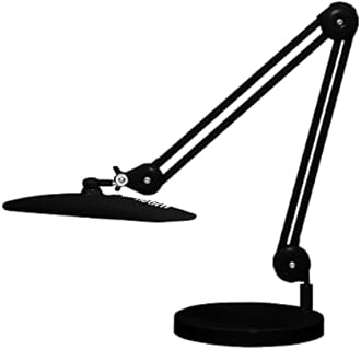 Neatfi XL 2,200 Lumens LED Task Lamp, 24W Bright, 117 Pcs SMD LED Lamps, 50CM Wide, 4 Level Brightness, Dimmable, Eye-Caring, Desk Light for Bedroom & Office (Non-CCT with Base, Black)