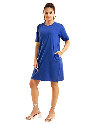 Image of NYKD All Day Heart On My Sleeve Dress - Knee Length, Short Sleeves, NYLE102
