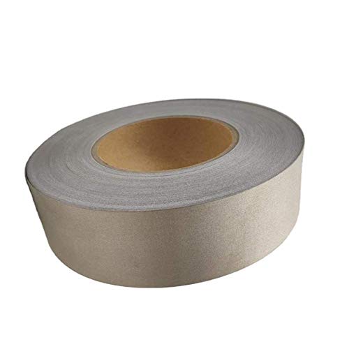 Missyoung GRAY-T-C-25-20 Silver Double Sided Conductive Adhesive Tape, 1In X 65Ft, High Shielding, Waterproof, For Emi Lf Emf Rfi Rfid Rf Signal Blocking thumb #3