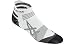 ASICS Kayano Single Tab Sock, Medium, White/Grey