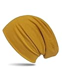 Photo Gallery wanssy® berretto unisex da donna, in tinta unita, senza motivo, taglia unica, senape, taglia unica Photo Gallery wanssy® berretto unisex da donna, in tinta unita, senza motivo, taglia unica, senape, taglia unica