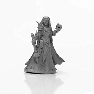 Dark Elf Priestess Miniature 25mm Heroic Scale Dark Heaven Legends Reaper Miniatures