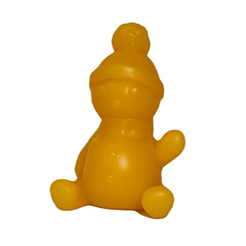 Bienenwachs Weihnachtskerzen 7 Bienenwachskerze | Schneemann | Handgemacht | 100% Bienenwachs |...