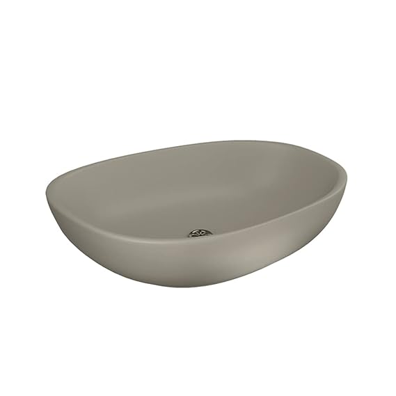 Kohler Kankara Countertop Washbasin, Drain Cut Only Ceramic Bathroom