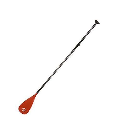 KERCO Carbon Fiber SUP Paddle (Orange)