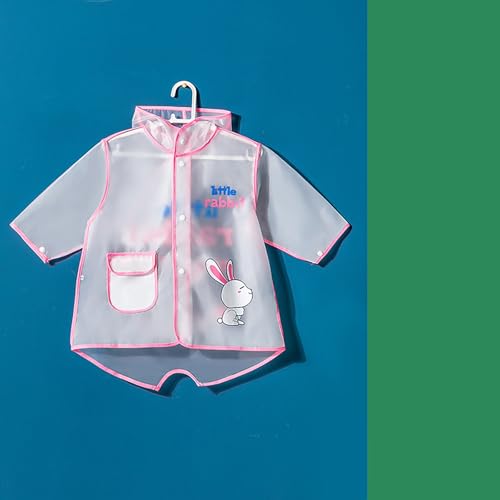 Toddler Boys Girls Rainwear Raincoat with Hood Pocket Rain Cape Rainproof Mudproof Outdoor Activities3