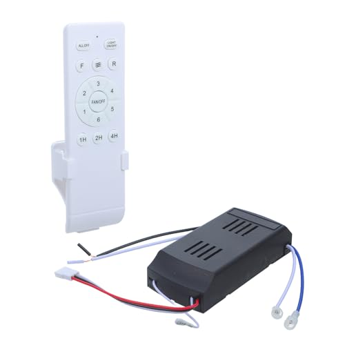 Kit de télécommande sans fil pour ventilateur de plafond avec fonction minuterie maison