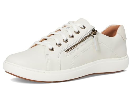 Clarks Giselle Beach Womens White Leather, 7.5 – Ansicht 9