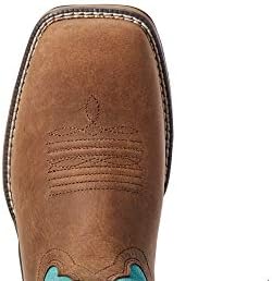 Ariat Womens Anthem VentTEK Composite Toe Work Boot Chocolate Chip/Turquoise 8.5 | Image 3