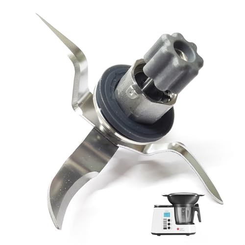 MEXWLOP Cuchilla batidora Monsieur Cuisine Edition Plus SKMK1200 C3/D4/E5 SKMK1100A1 Cuchillo Mezclador Lidl Silvercrest Mr Kitchen Robot Cuchilla de licuadora