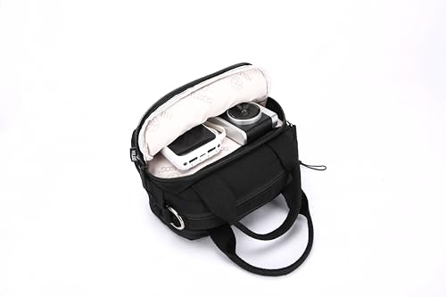 HillDog Nylon Multi-Layer Crossbody Bag for Women, Lightweight Cute Square Bag3