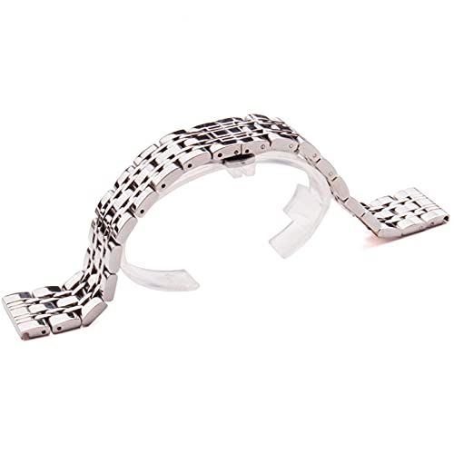 Accesorios para relojes y correa de acero inoxidable pulido para regalar 6