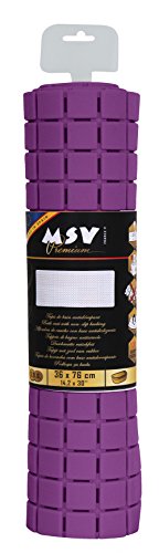 MSV Bath Mat, Purple, Unique