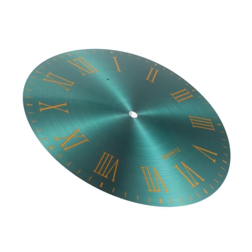 Mécanisme d'horloge à quartz vert avec plaque de cadran durable