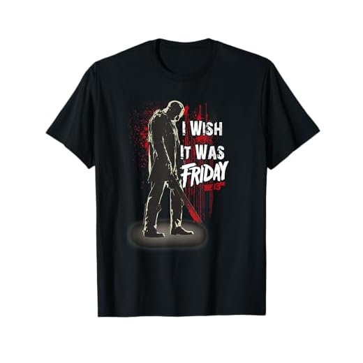 Friday The 13th Jason I Wish it Was Friday T-Shirt