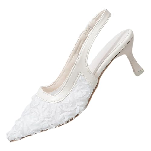 Sandales talon pointu et bride respirante beige 40 EU pour sublimer votre allure