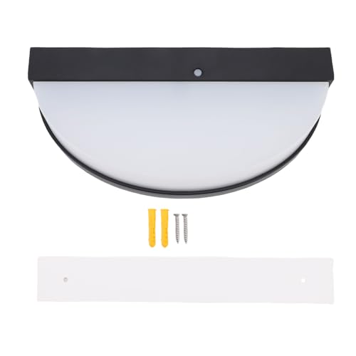 Fafeicy Aplique Solar con Sensor de Movimiento para Exteriores, 4 Modos de Iluminación para Jardín, Porche, Patio, Camino, Patio (Luz blanca 6000K)