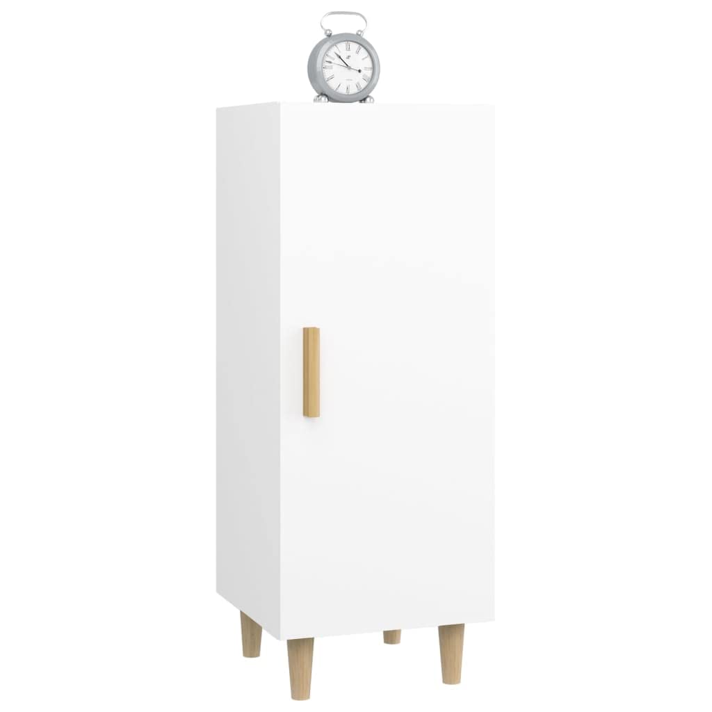 Aparador moderno para sala de estar de madera con estantes y puerta batiente, aparador de madera para comedor con práctico espacio de almacenamiento